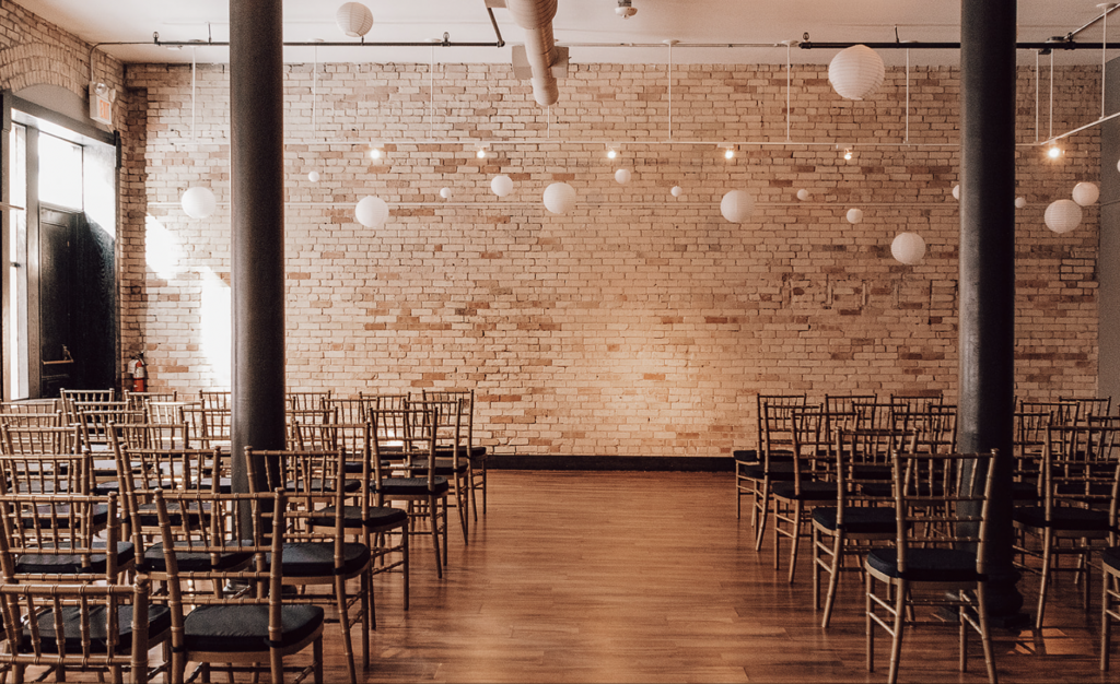 brick wedding venue